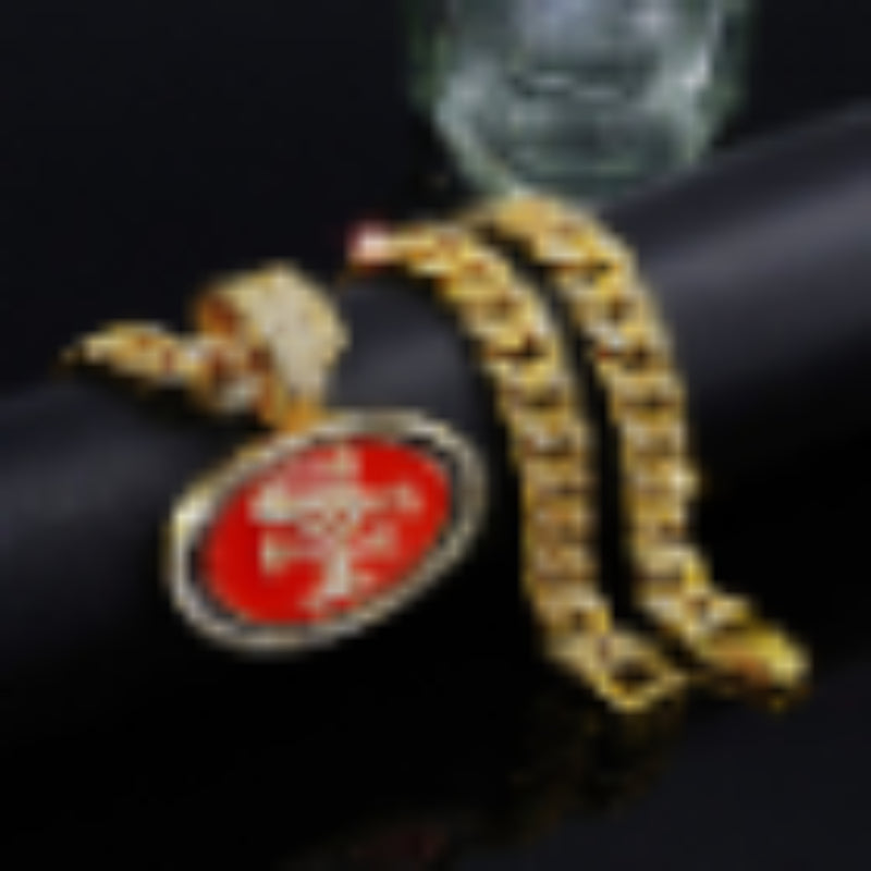 🔥 LAST DAY: Up to 63% OFF – Team Pride Gem Chain Necklace