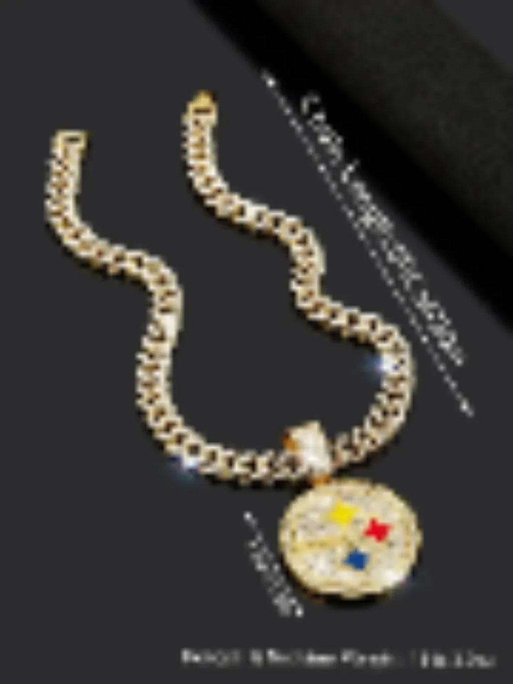 🔥 LAST DAY: Up to 63% OFF – Team Pride Gem Chain Necklace