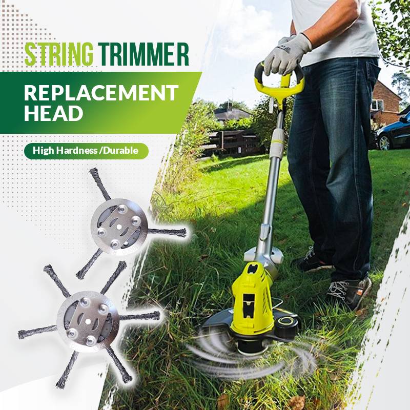 🔥LAST DAY PROMOTION - 50%OFF🌿Trimmer Replacement Head,Steel Wire Grass Cutting Head