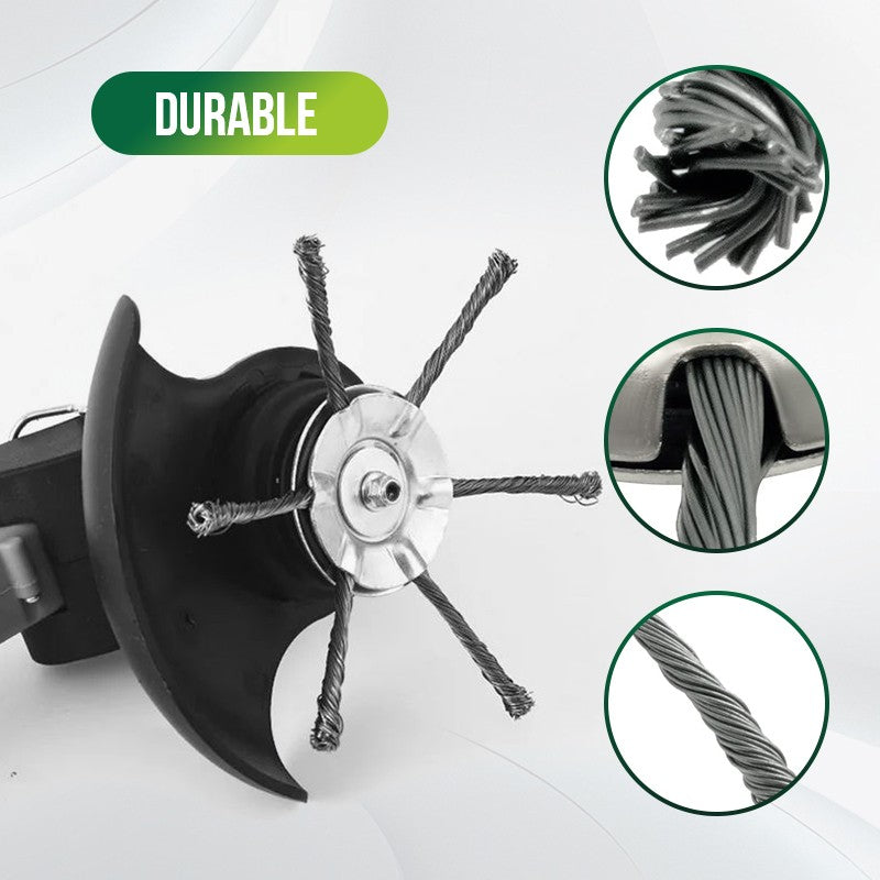 🔥LAST DAY PROMOTION - 50%OFF🌿Trimmer Replacement Head,Steel Wire Grass Cutting Head